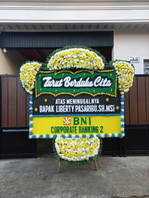 Papan Bunga Duka di Singkep Pesisir