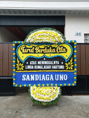 Papan Bunga Duka di Singkep Pesisir